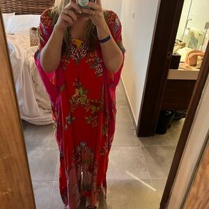 Johnny Was Beach Cover Up or Kaftan